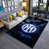 Inter Milan Snake Design Carpet Suitable As a Non-slip Mat for the Living Room or Bedroom Sofa