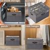 Organizér úložného boxu na boty Více přihrádek Velkokapacitní design rukojeti Nastavitelný vysoký podpatek Úložné boxy na boty s průhledným krytem
