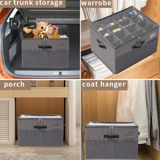 Organizér úložného boxu na boty Více přihrádek Velkokapacitní design rukojeti Nastavitelný vysoký podpatek Úložné boxy na boty s průhledným krytem