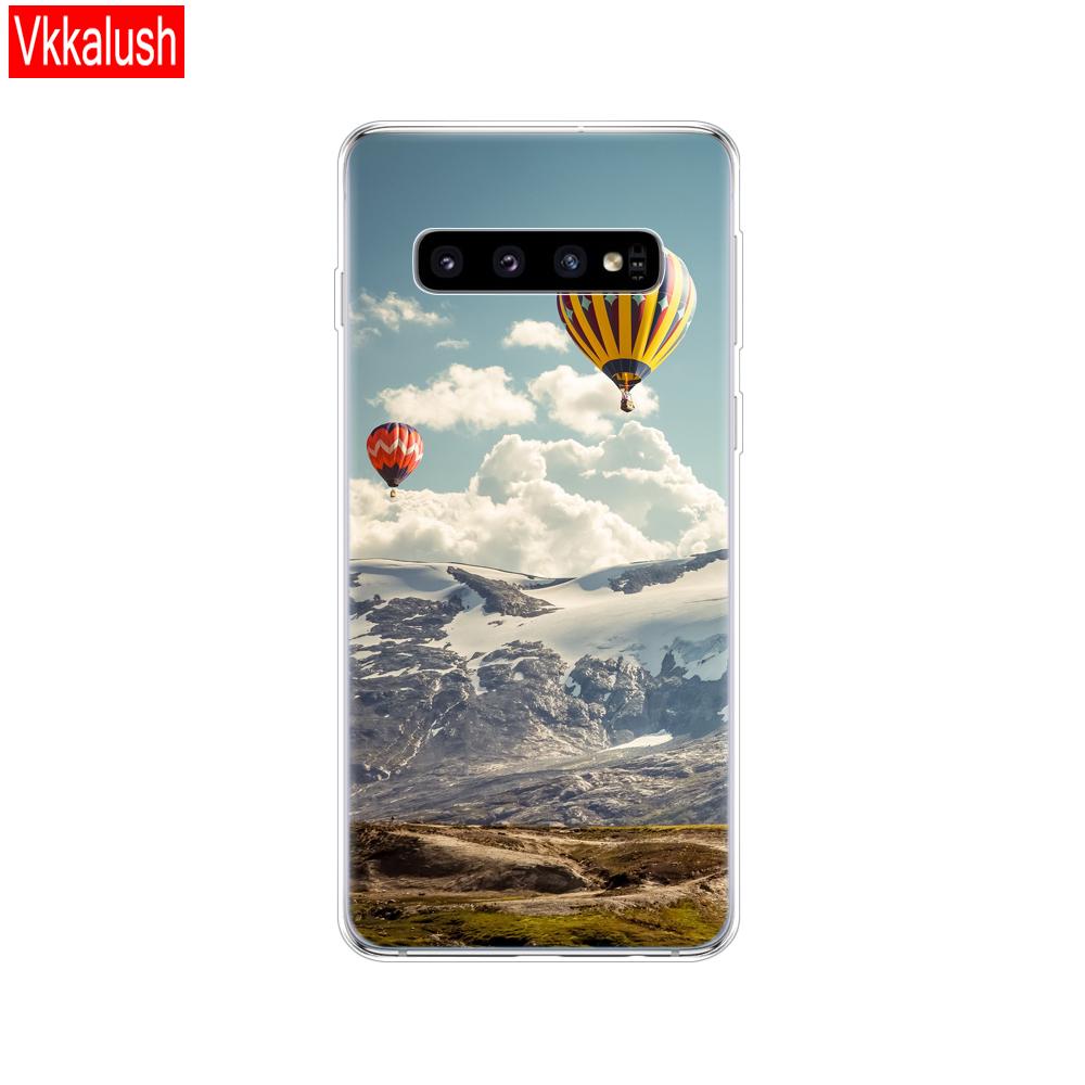 Pro Samsung Galaxy S10 Pouzdro S10Plus Pouzdro Silikonový tpu Kryt Telefon S10 E Pouzdro na Pro Samsung S10 Plus G975F S 10 SM-G973F Pouzdro