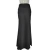 European & American Style Satin Long Skirt: Silky, High-Waist, Slim Fit, Summer Design for Elegant Wear.