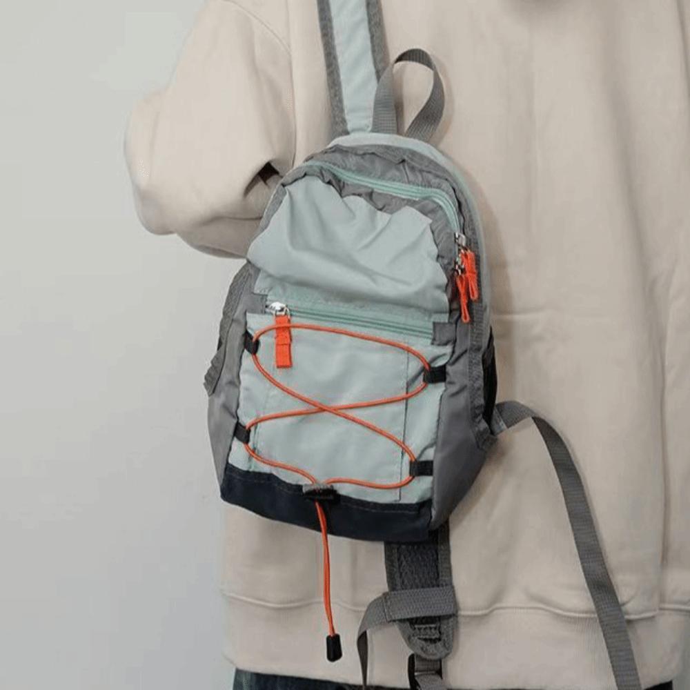 Drawstring Outdoor Mountain Bag Large Capacity Climb Bag Casual Lightweight Nylon Bag  Men