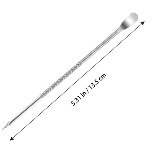 1 Stainless Steel Coffee Latte Art Pen - Spice Pen, Cappuccino Espresso Machine Accessory, Fancy Stitching, Barista Tool
