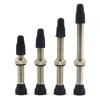 2Pcs 40/60Mm Brass  Alloy Stem Bicycle F/V Presta Tubeless Tire Valve Road Bike