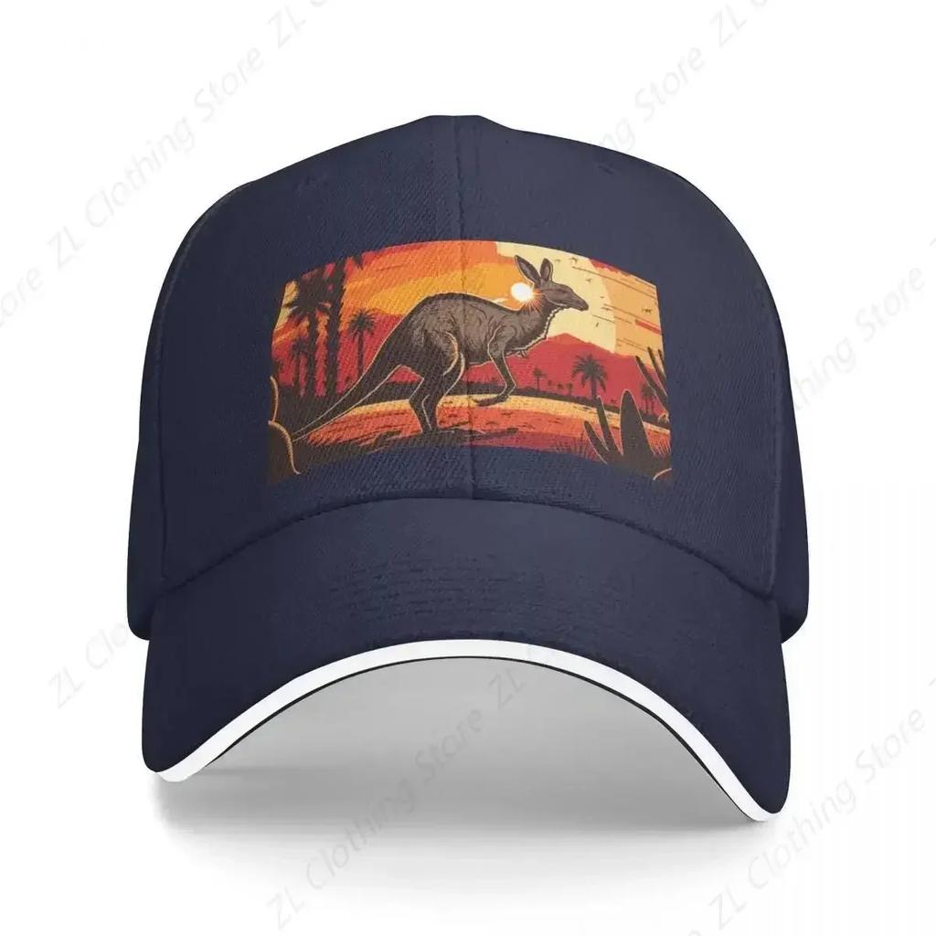 Australia retro kangaroo Baseball Cap fashionable F Men Hats Womens