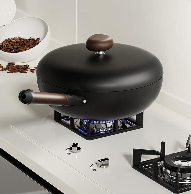 Wenlunshan Fine Iron Non-stick Wok
