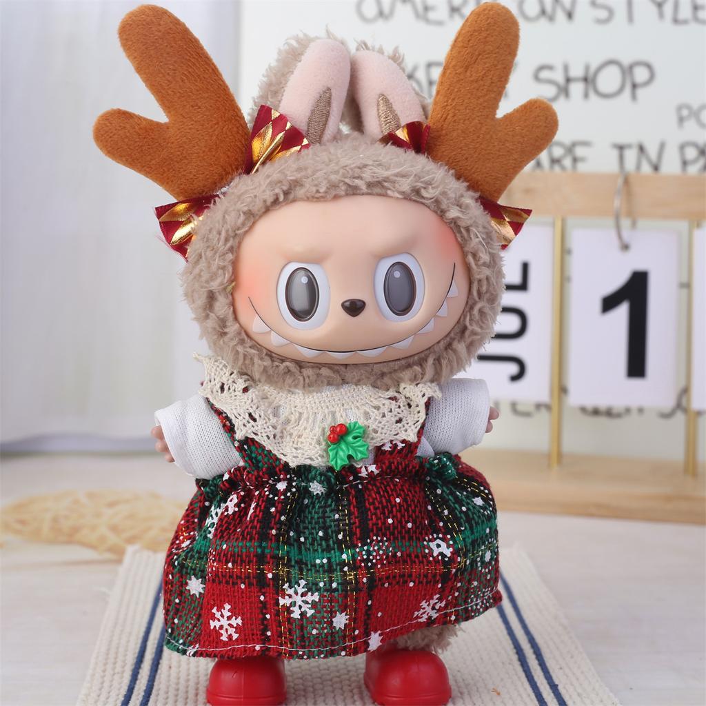 17Cm Vinyl Face Doll One, Two or Three Generations To Cover for Christmas