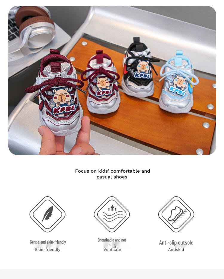 2025 Kids' Mesh Sports Shoes - Spring/Autumn Style for Boys & Girls