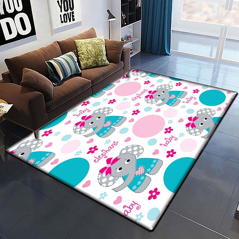 Desen animat anime frumos pictură covor pentru camera de zi Covor zonă mare Covor negru moale Covorașe de decorare a casei Covoare Boho Picnic