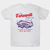 Men Black Print T-shirt Farewell Stadium Tour , Football, God Bless Go Bill, Bill Football No-Cut Transfer Paper Print Cotton Tshirt
