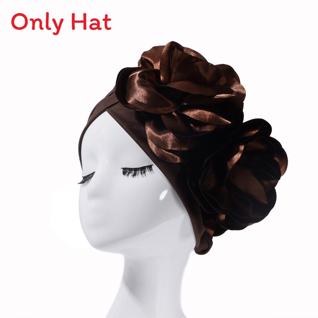 Womens Large Floral Head Wrap With Logo For Autumn Celebrations