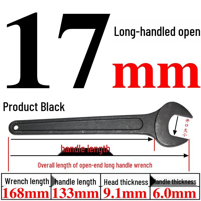 Hardened Striking Spanner, Open/Box-End, Single/Double-Ended, Sizes 17-120mm