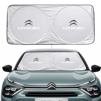 Car Windshield Sun Shade Visor UV Protection Shield For Celysee C6 C3 C5 C1 C2 C4 Aircross Picasso Cactus Berlingo Saxo