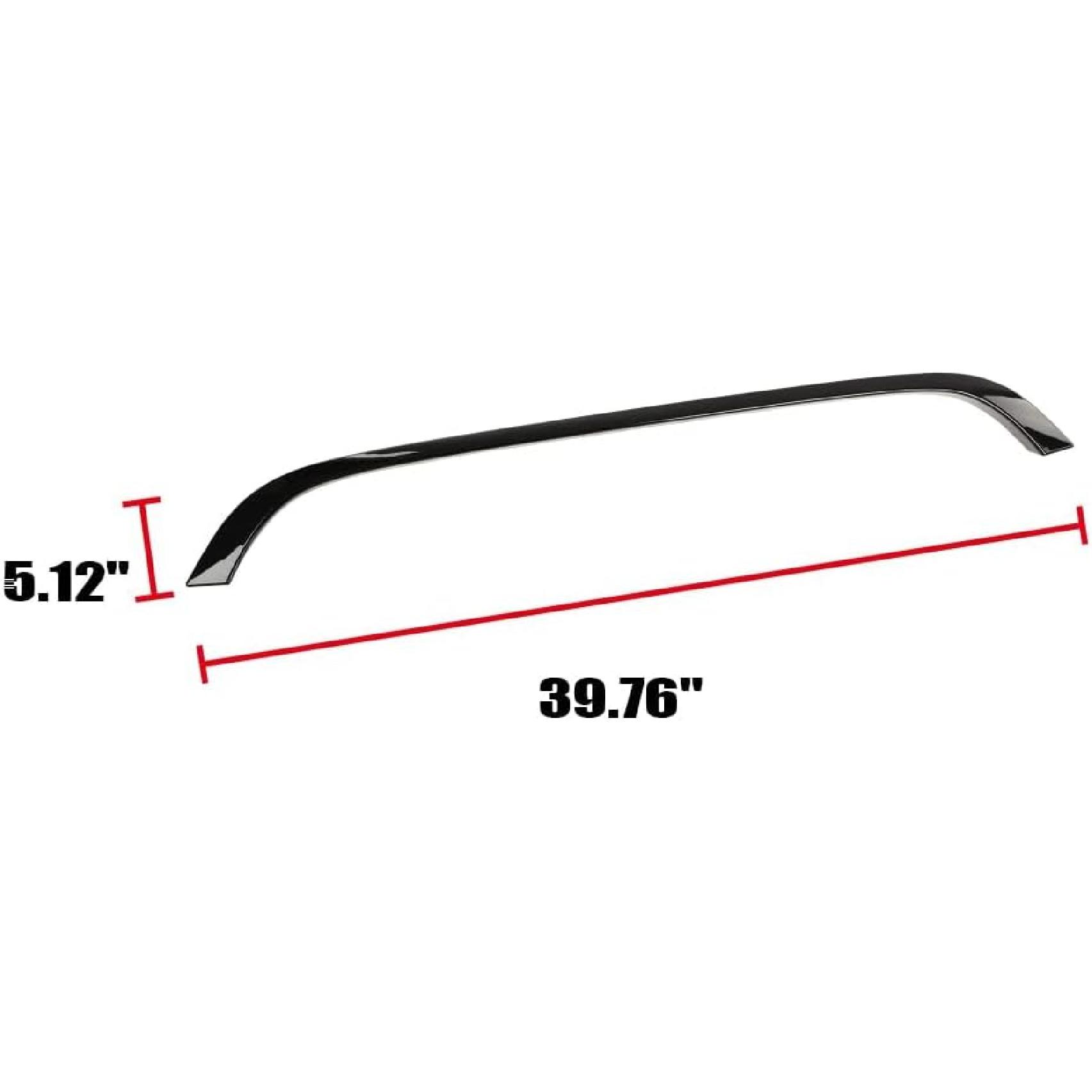 ALLGOOD Molding Chrome Grille Hood Trim Moulding Compatible with 2009-2015 Mini Cooper R55 R56 R58 R59,Front Grille Chrome Trim #MC1235100