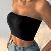 European & American Strapless Women's Seamless Bandeau - Breathable, Beautiful Back & Anti-Exposure Vest