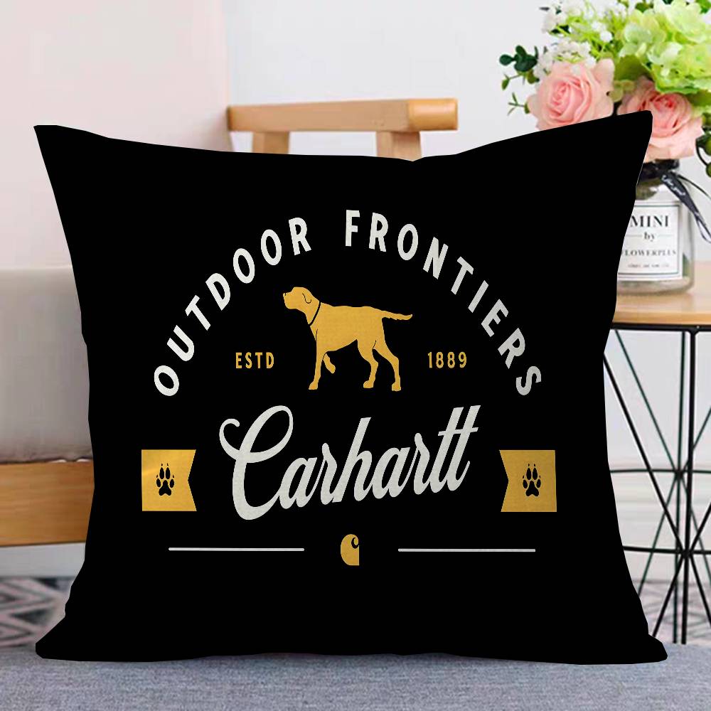 C-Carharttes Pillow Cushion Cover Pillowcase Living Room Sofa Home Decor Customized