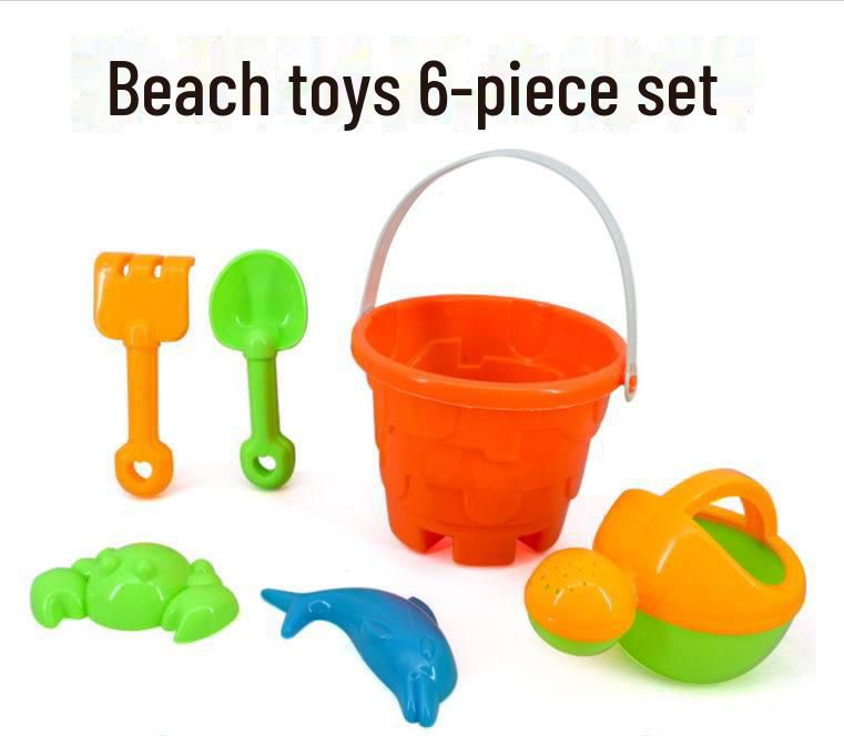 

Детский пляжный набор из 11 игрушек для игры в песок и воду - Summer Fun Hourglass Car Tool Kit