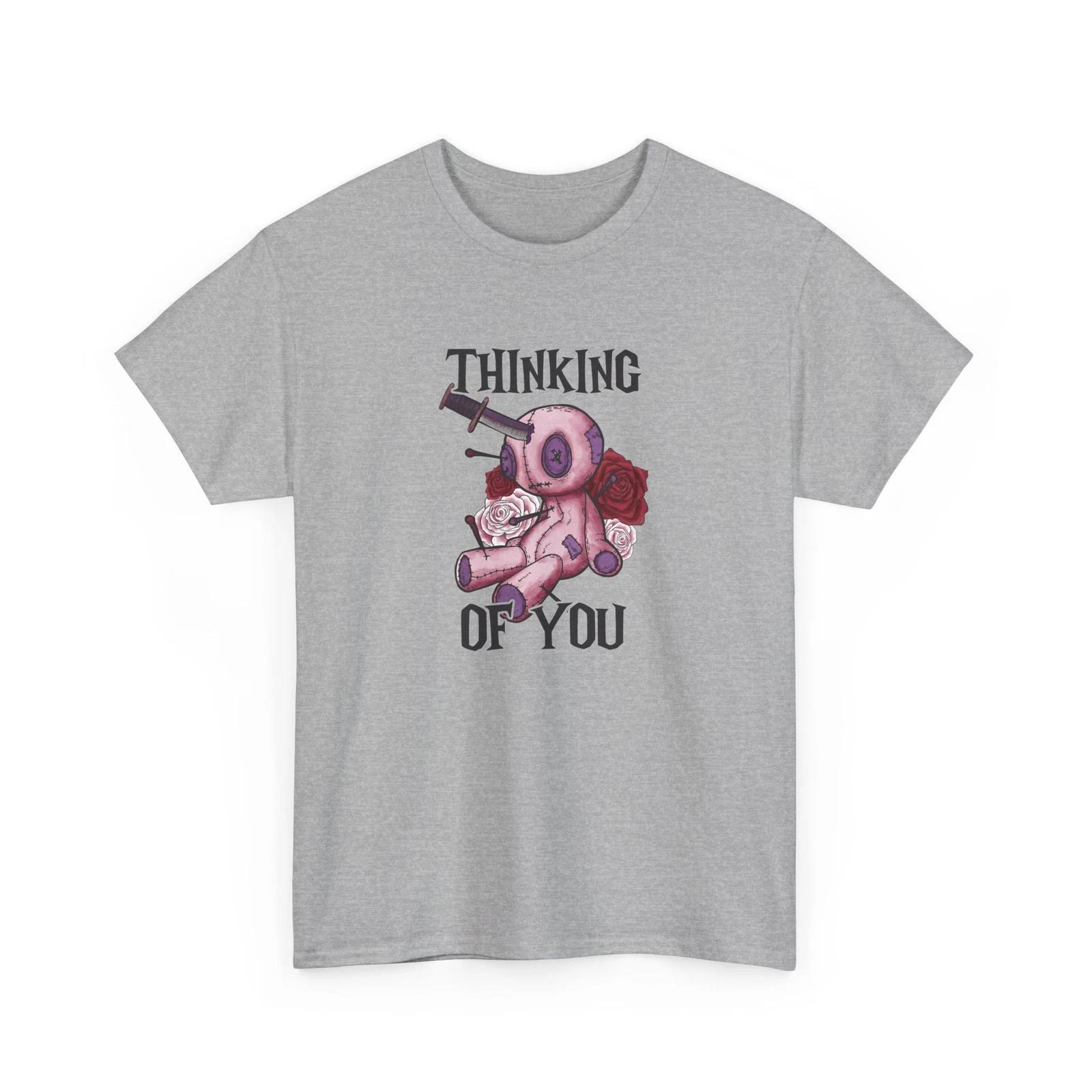 Thinking of you Shirt | Spooky Witch T-Shirt | Stylish & Trendy Magic Tee M