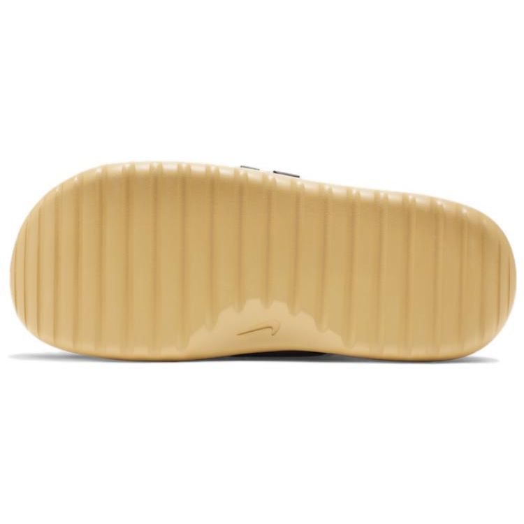 Nike Asuna 2 Slide Svart Gummi Herre Sneakers Antrasitt Klubbgull Skyggegull DC1457-004