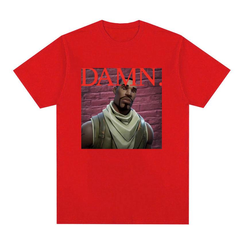 Kendrick Lamar Spitfire T Shirt Damn Album Funny Meme Graphic Tshirt for Unisex Clothing Vintage Cotton Short Sleeve Tshirts Tops