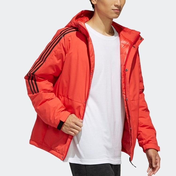 Adidas Outdoor Waterproof Sports Woven Down Jacket Men Jackets Light-Crimson EH3996