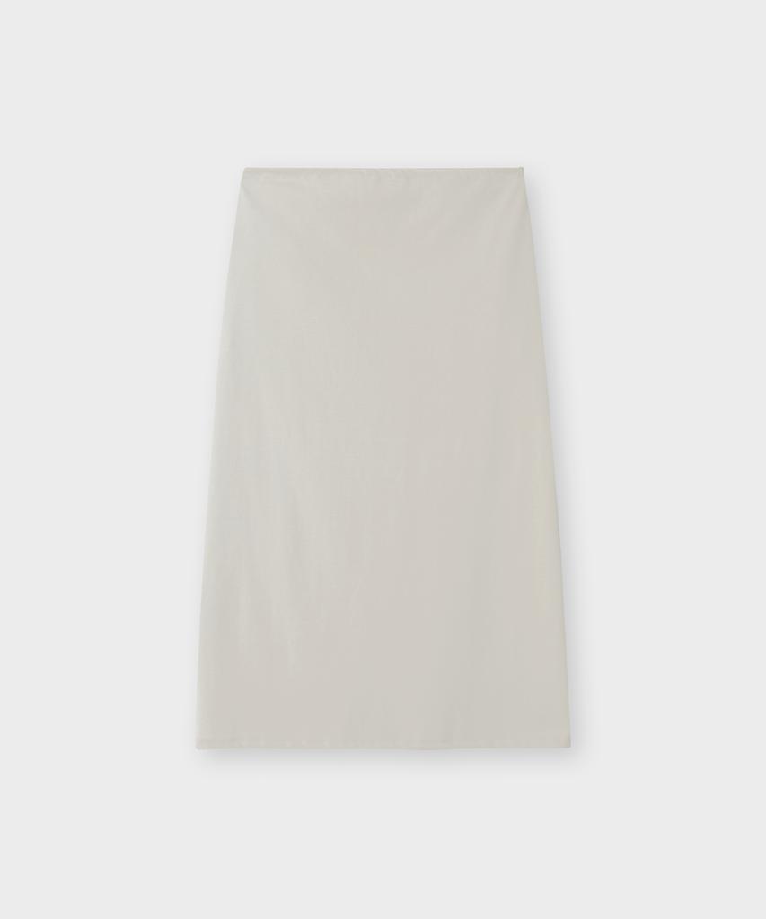 Deolil Bake Long Skirt_Beige
