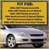 Fit 2006-2007 Honda Accord Front Left & Right Fog Light Lamp Cover W/o Hole