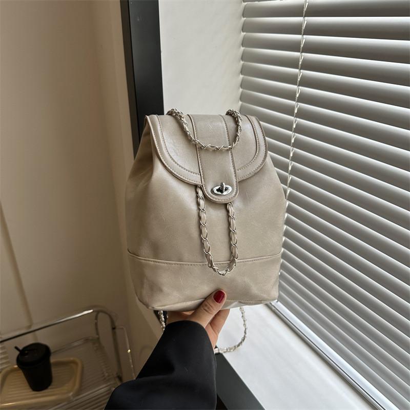 

Stylish Minimalist Women s Small Backpack For Autumn Winter Fashionable Students Casual Travel хакі