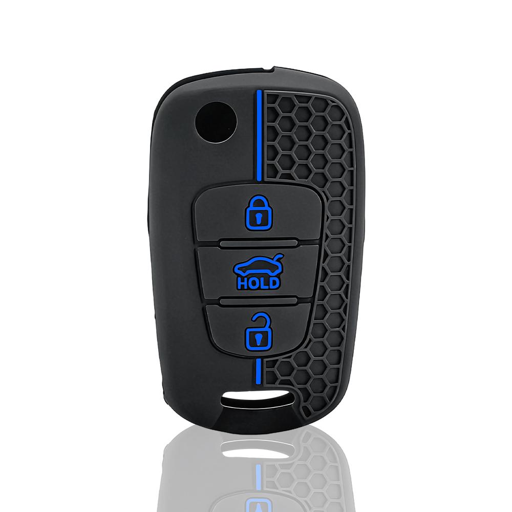 Silicone Key Case Cover For Kia Soul Venga Picanto Rio Sorento Ceed Sportage For Hyundai I20 I30 Veloster Ix20