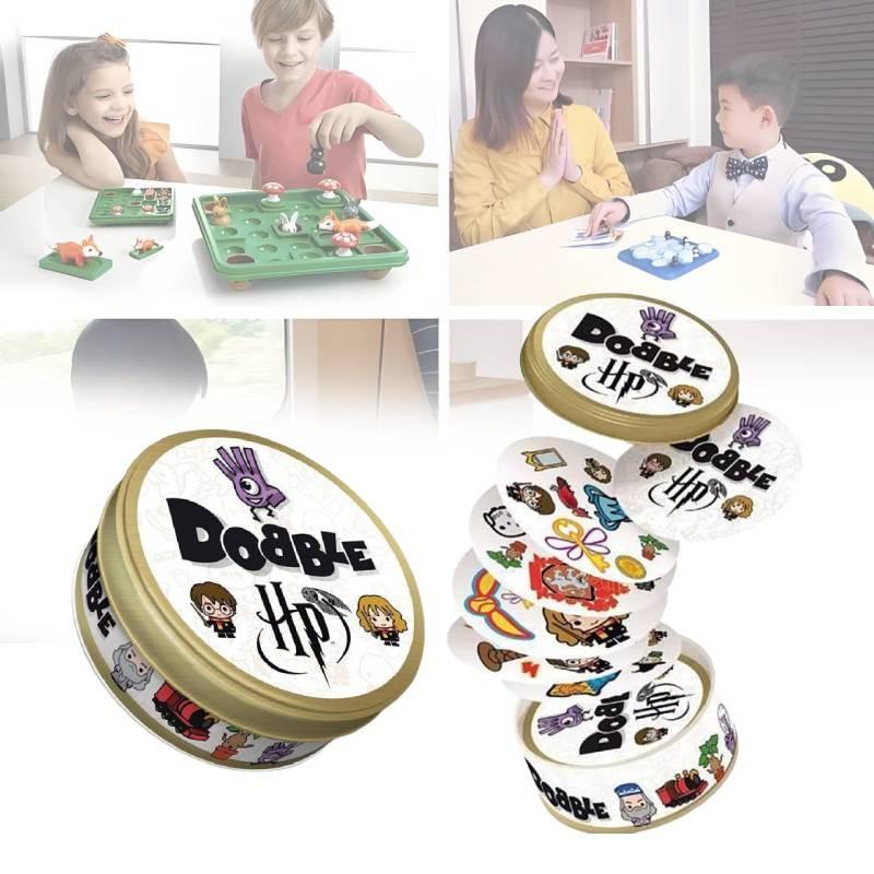 Spot It Rodinná karetní hra Zábava pro všechny věkové kategorie Poutavá vizuální párovací hra pro děti