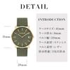 Coach Men's Elliot Watch, Green Dial, Green Leather Strap, 14602723 (Official Import)