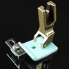 Professional Sewing Folding Presser Foot Multipurpose Flatbed Presser Foot for Garment Making Decorative Stitching
