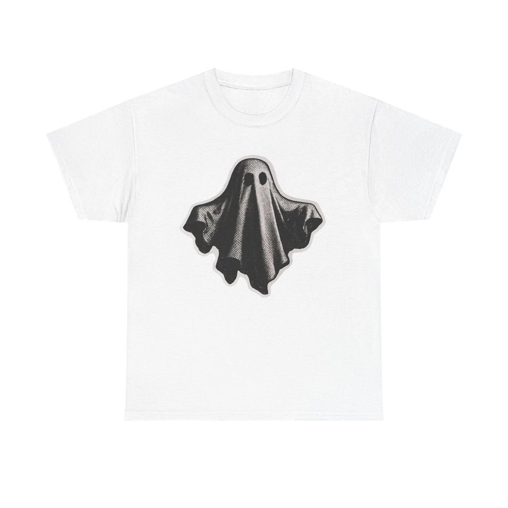 Ghost Graphic T Shirt Unisex Heavy Cotton NEW Tee