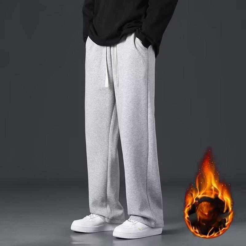 Nadměrná velikost Volný střih Ležérní kalhoty Pánské Podzim Zima Móda Sport Kalhoty s rovnými nohavicemi Trendy Pohodlné pánské kalhoty
