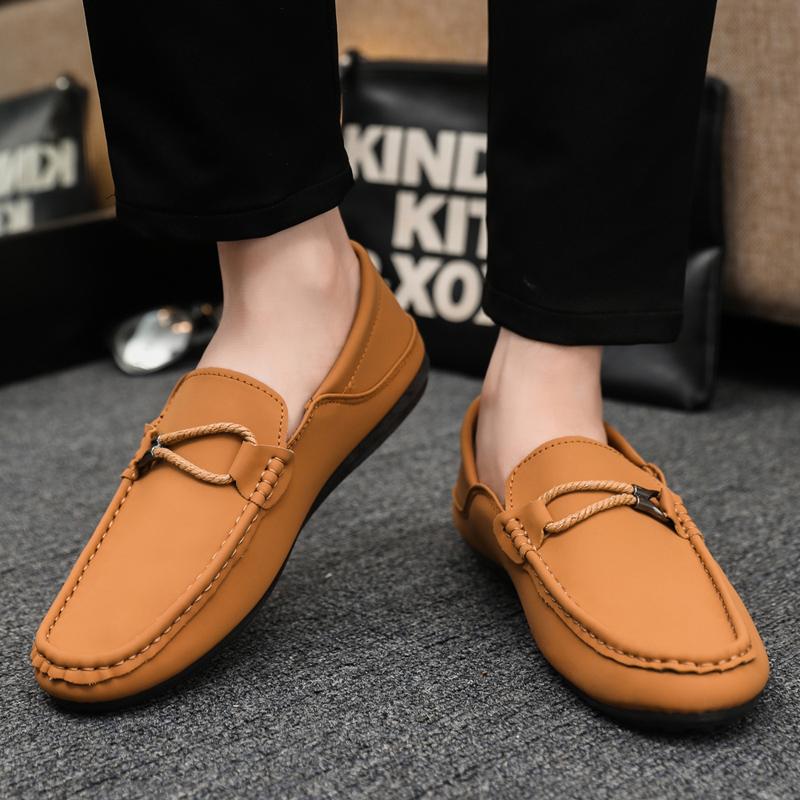 Fashion Large Size Men Casual Shoes New Summer Driving Slip On Loafers Moccasins Luxury Brand Suede Leather Men's Shoes Mocassins 46