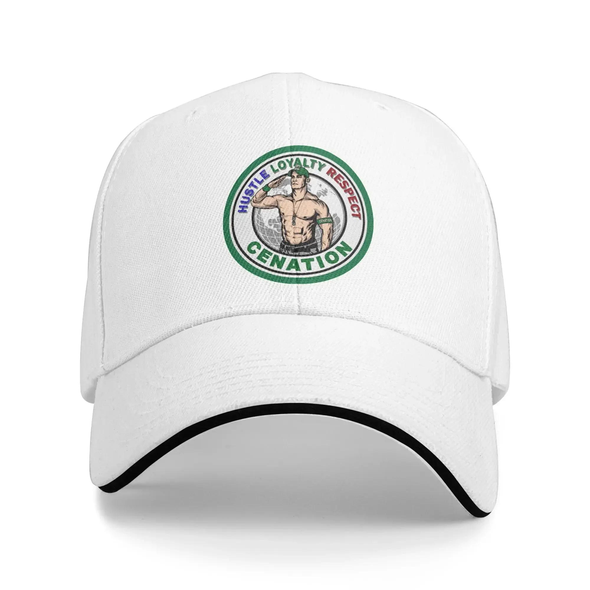 

John Cena Baseball Caps Retro Farewell Tour Wrestling Sandwich Cap Unisex Style Breathable Caps Hat Outdoor One Size