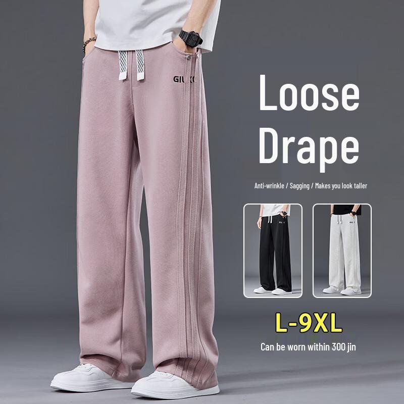 

Men s Plus Size Xinjiang Cotton Straight-Leg Casual Pants 3XL
