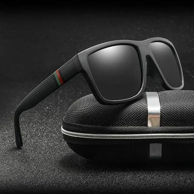 2025 Luxusmarke Polarisierte Sonnenbrille Herren High-End Outdoor Brille Fashion Square Fahren Brillen Reise Sonnenbrille UV400