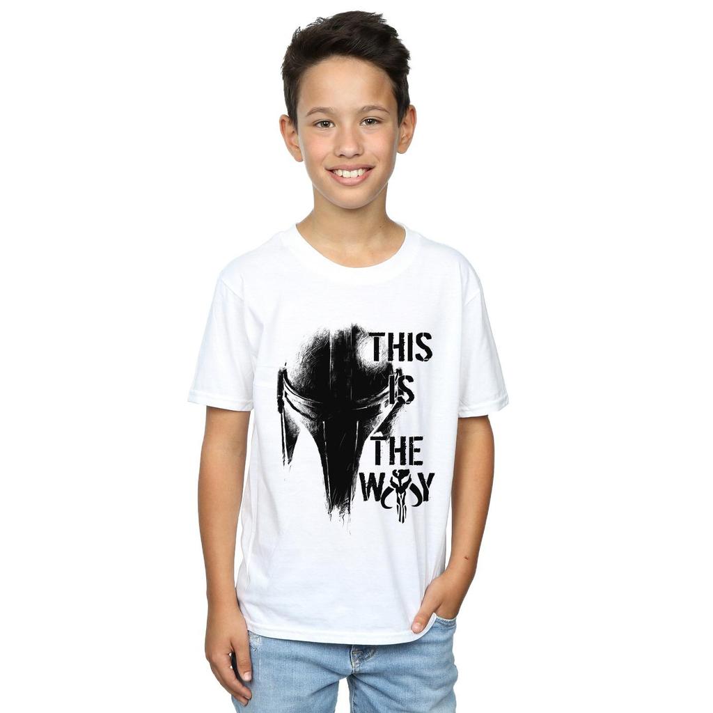 Star Wars Boys The Mandalorian The Way T-Shirt