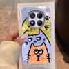 Case For For Redmi Note 14 Pro Plus 13 Pro 14S 14C 13C A3 Xiaomi 14T 13T Pro Phone Cover Orange Cat Cartoon For Redmi A5 TPU Bag