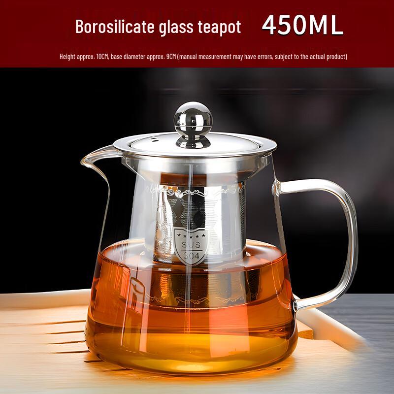 ZISIZ Glass Tea Pot