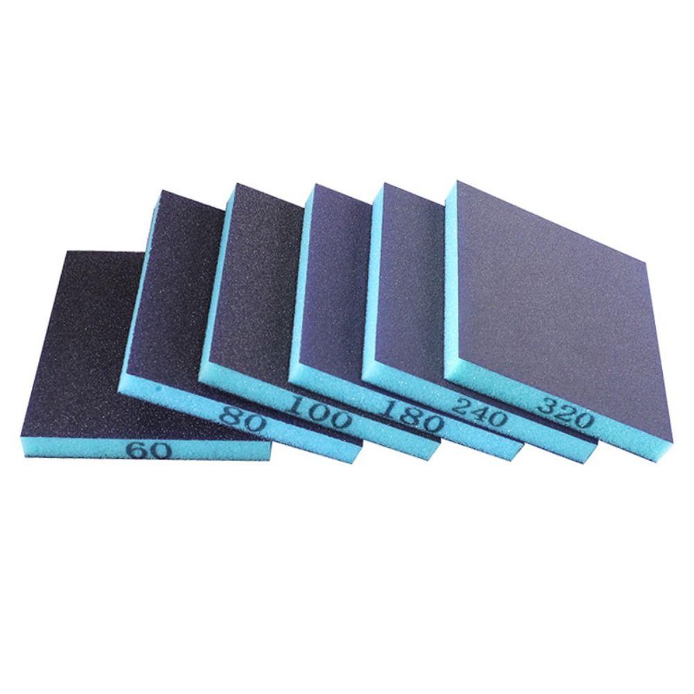 Wet Dry Dual-use Foam Sanding Sponge Polishing Grinding Sanding Pads Soft Abrasive Sponge  Metal
