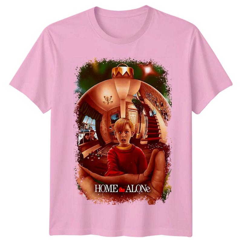 Home Alone () Movie Poster Inspired Tshirt Retro S Tee Unisex