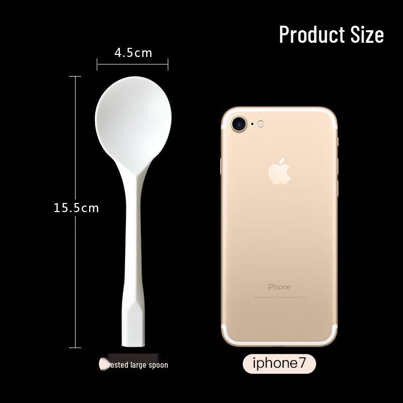 Disposable Round-Head Soup Spoons