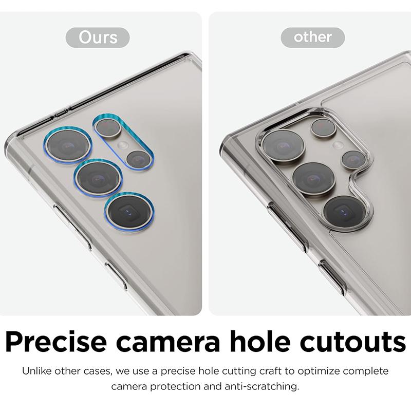 Ultra Thin Clear Silicone Soft TPU Case for Samsung Galaxy S25 Ultra S24 S23 S21 S20 FE S22 Ultra Plus Bumper Cover