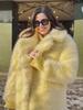 Women's Winter Lambswool Thick Cardigan Coat - New Fur Series