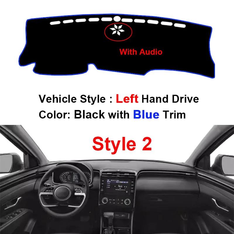 For Hyun dai Tucson NX4 2024 LHD RHD Console Protector Sun-Shade Auto Car Dashboard Cover Dash Mat Carpet Cape