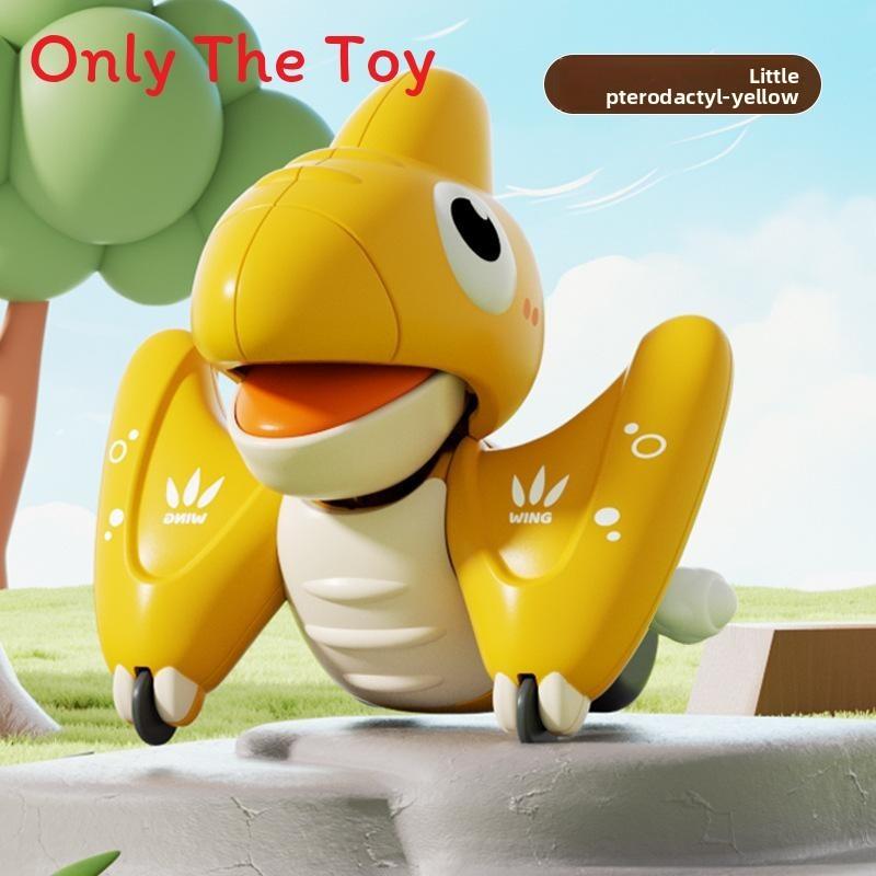 Dinosaur Toy For Babies With Chaindriven Push And Crawl Learning For Toddler Development