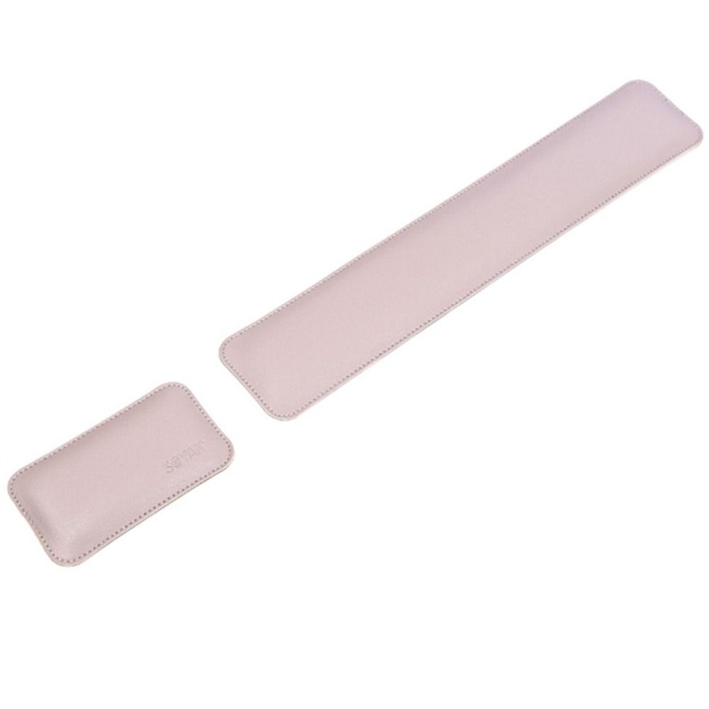 Keyboard Pad Leather PU Computer Pad Keyboard Hand Rest Wrist Rest Pad Mouse Pad Computer Palm Rest