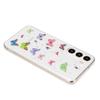 For Samsung Galaxy S23+ Case Anti Drop TPU Phone Back Cover Epoxy Glitter Butterfly